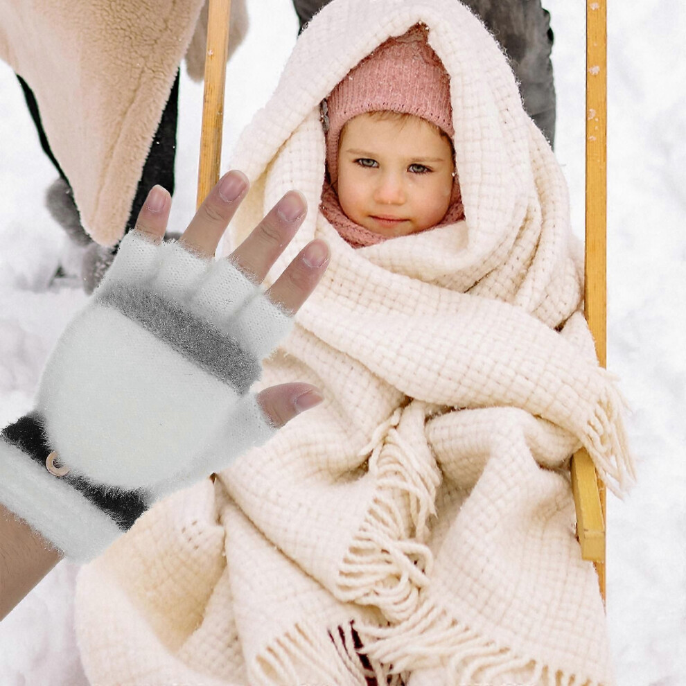NewBEP Gants D'Hiver Chauds Pour Enfants - Ski, Neige, Sports D'Extérieur Garçons Et Filles
