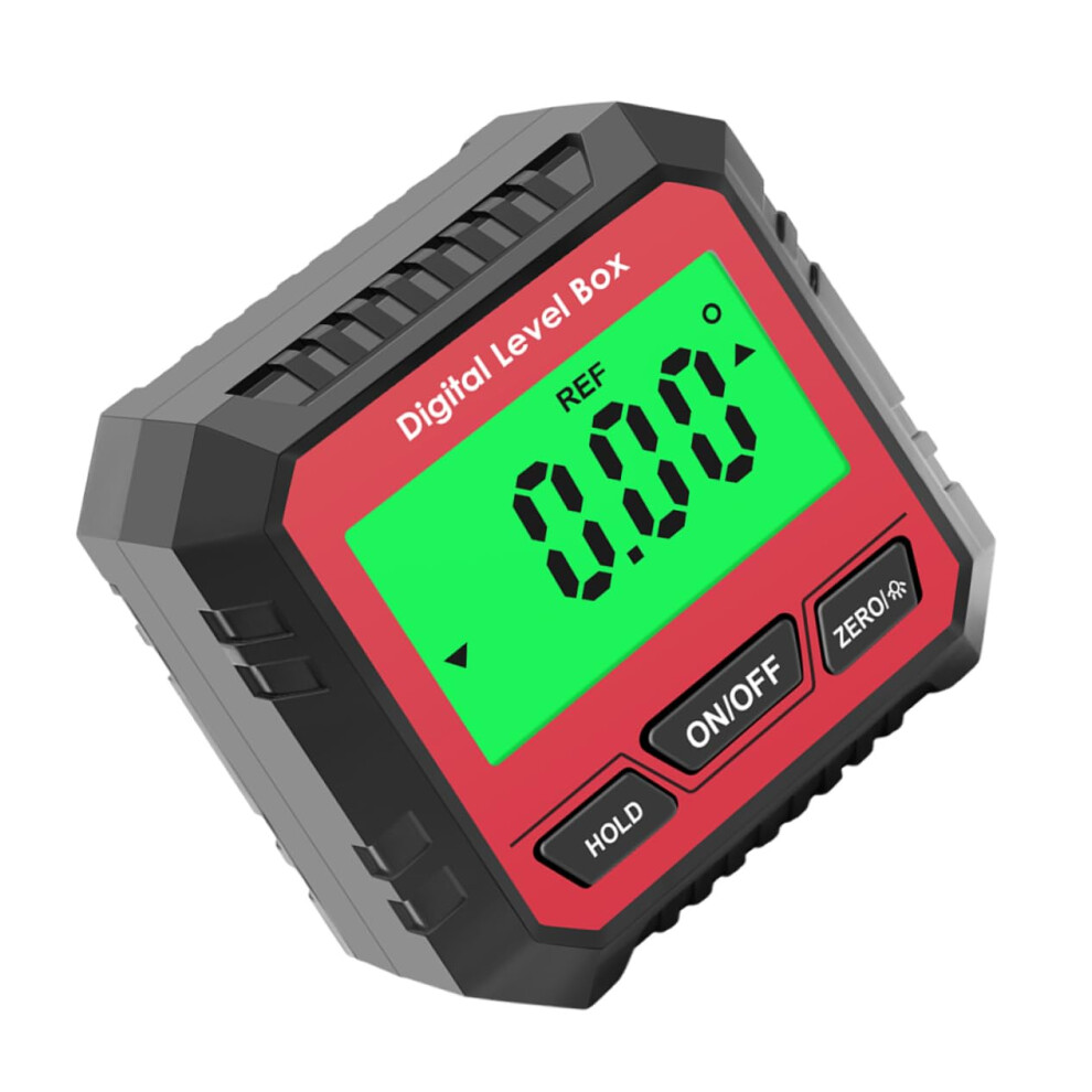 Digital Level Box Angle Bevel Gauge, Digital Inclinometer, Auto Masonry, Precision Red 9354506215835