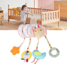 Baby-Häng-Kinderwagen-Spielzeug Spirale Plüsch Quietscher Frühes Bildungs-Geschenk