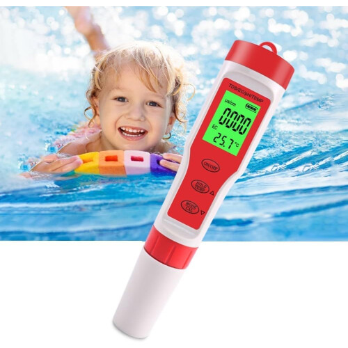 Pen Type Tester For Water pH And TDS With Backlight Compact Pen Style Digital Meter 2