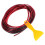 Car Dekorativer Trim Rot PVC 1 9