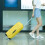 Kofferhülle Für Elastische Reisekoffer 1St Gelb 6