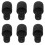 Raindrops 10 Toilettenbürstenzubehör Indoor Ergonomisch Schwarz 11