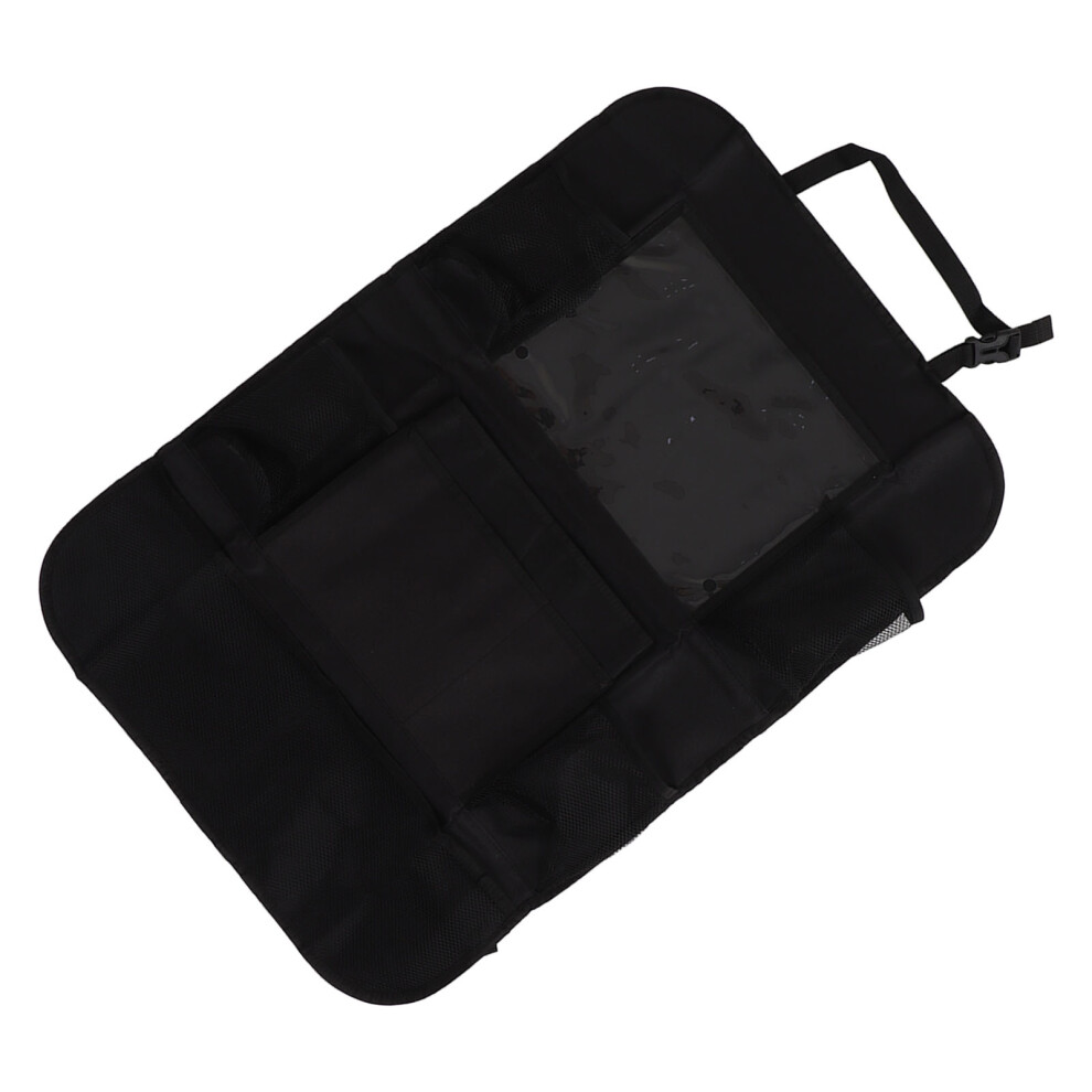 Car Backseat Organizer with Tablet Holder and Large Storage Pockets