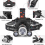 Light Head Torch For Night Vision, Ultra Bright Headlamp Usb Rechargeable Led Headlight 2
