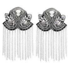 2 Paar Miss Fringe Epaulet Quaste Schulter Abzeichen
