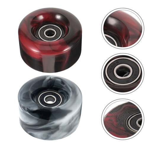4Stk PU Skate Wheels Für Roller Skates Bunt 2