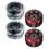 4Stk PU Skate Wheels Für Roller Skates Bunt 8