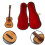 1 Set Gitarrenmodell Farben Kunststoff 10