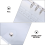 2Stk. Clear Binder Schutz A5 PVC 7