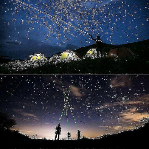 Πράσινος δείκτης λέιζερ υψηλής ισχύος 10000mW 532nm με φόρτιση USB και φως γυψοφίλης 2