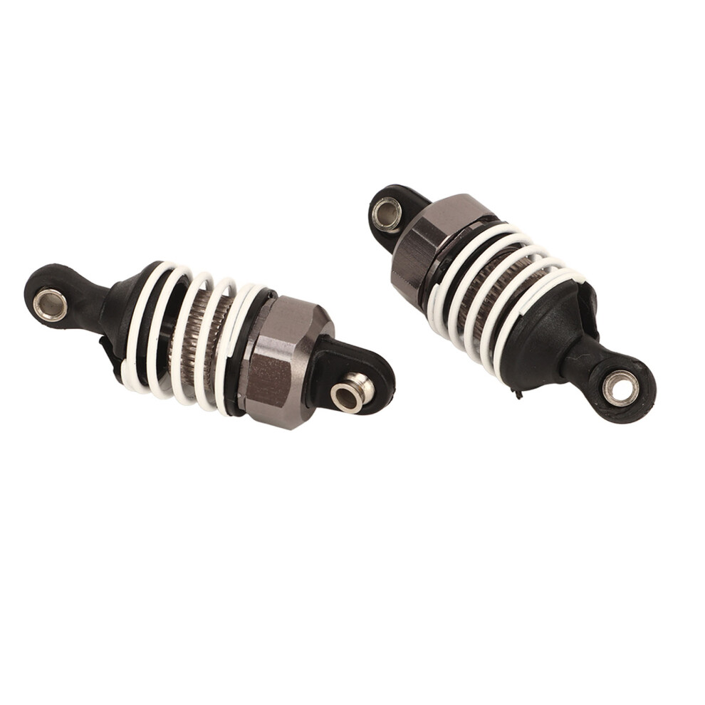 2Pcs Aluminum Rc Shock Absorbers For 1/16 S16 Ex16, Titanium Color 5081353593802