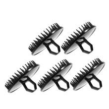 5pcs Portable Shampoo Scalp Brush Ergonomic Anti-Static Exfoliating Hair Brush Travel Size For Dandruff Scalp Massage
