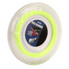 Hoch elastische fluoreszierende grüne Badmintonschläger-Saite 200 m
