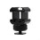 Professional Triple Hot Shoe Mount Adapter, Aluminum, Style Four, Expands Camera Functionality, For DSLR, Mirrorless 1