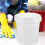 10 Liter Weißer ABS Eimer Mit HDPE Farbeimer Und Dichtung 10
