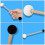 2Stk Double-Ended Bass Drum Mallets Mit Und Filz 4