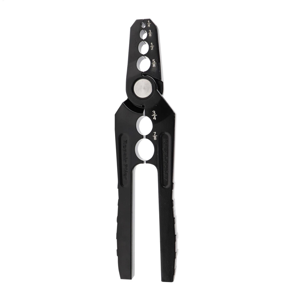 Copper Tubing Repair Tool, Hvac Refrigerant Pliers, Flat Tube Adjuster, Extended Lever Arm, 5-Hole Pliers For Plumbing 9393856264353