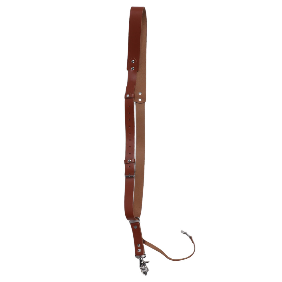Vintage Leather Camera Shoulder Strap Widened For Dslr Brown 5051353596622