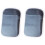 4Stück Silikon Handy Matte Grip Pad Schwarz 11