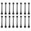 30Stk Doppelseitiger Lidschattenstift Kunststoff Für Und 4