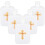 6St Leere Weihwasserflaschen Mit Kreuzdesign 4