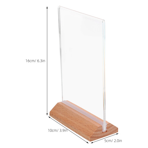 Restaurant Schild Acryl Transparent 6 2