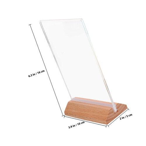 Restaurant Schild Acryl Transparent 6 1