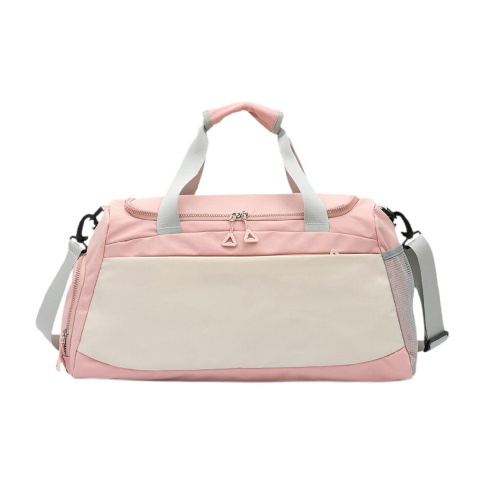 Duffle Bag for Sports and Outdoor Activities Beige Pink Two-Tone-image-OPC-PKZX5YC-NEW