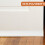 Türunterseite Dichtung PVC Weiß Begrenzer 9