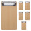 Storage Clipboards Holz Menükarten Schlichtes Design 6 1