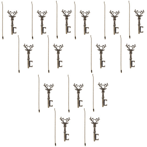 15 Sets Bronze Flaschenöffner Mit Kette 2