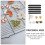 Tools Stanze Werkzeug Set Mini Bohrer Handbohrer Set 2x17,8 cm 10