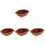 4St Flexibler Silikon Schokoladenform Ofensicher 4