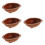 4St Flexibler Silikon Schokoladenform Ofensicher 9