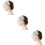 3Teile -Schleier Handgemachter Garn Haar-Accessoire 9