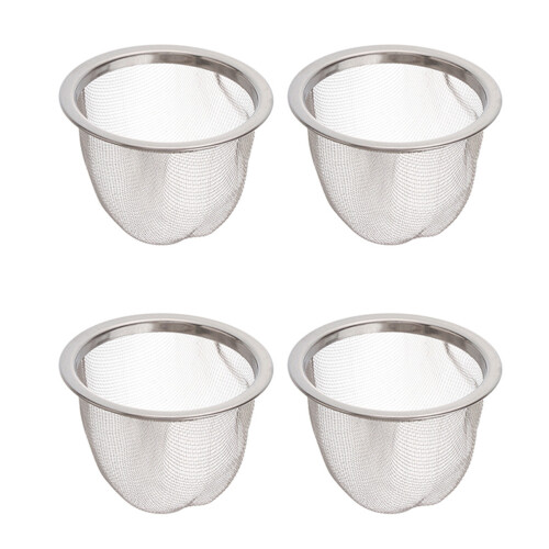Raindrops 4-teilig Teeinfuser Silber Mit Filter 1
