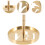 Incense Pressure Mold Messing Lotus Duft 5
