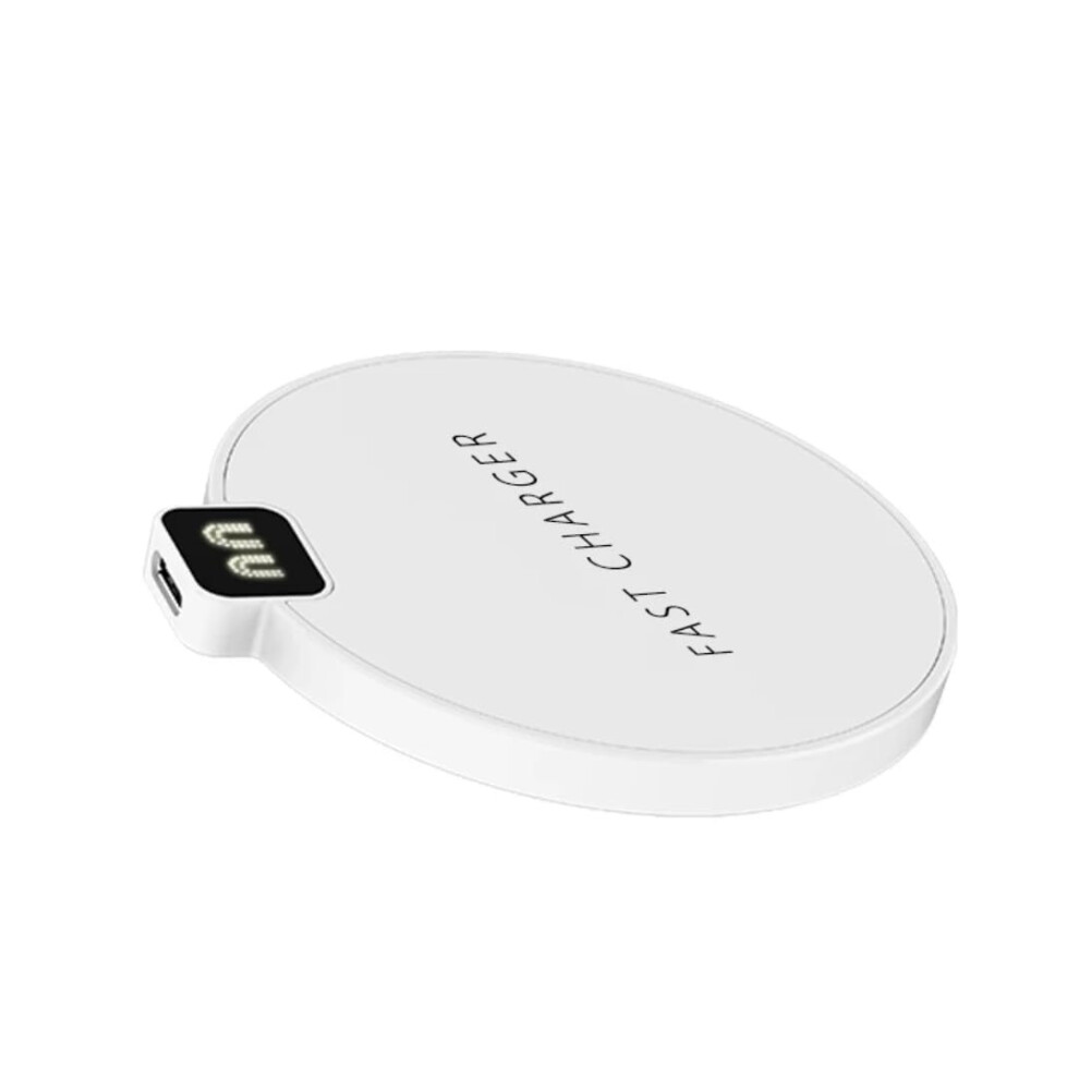 30W Fast Wireless Charger Pad For Iphone 8-16 Xs Xr X And Samsung Galaxy S25/S24/S23/S22/S21/S20/S10/S9/S8 White 9393856265169