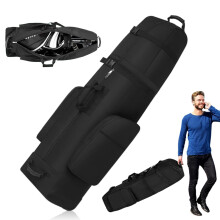 Golf Travel Bags For Airlines, Golf Club Travel Covers, Putter Carry Bag, Protector Bag For Golf Balls And Towels