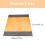 Feuchtigkeitsfeste Campingdecke Orange 2
