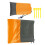 Feuchtigkeitsfeste Campingdecke Orange 5