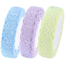 3 Stoff Spitzenband Zubehör Geschenk
