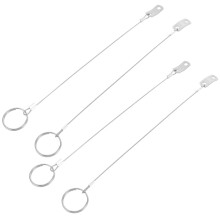 Release Pins Silber Bootssicherheit 4 9,43x1,26x0,31 Zoll