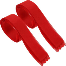 Rotes Ornamentband Wunschmodell Aus Satin 100