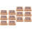12 Cupcake Boxen Kuchen Aufbewahrungsbehälter 5