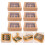 12 Cupcake Boxen Kuchen Aufbewahrungsbehälter 10