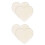 4Pièces Base De Panier En Bois Beige, Support Durable Pour Projets DIY 5