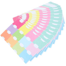 20 Blatt Notizbuch Lesezeichen Klebende Index Tabs Seitenmarkierer