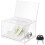 Transparente Acryl Spendenbox 2 4